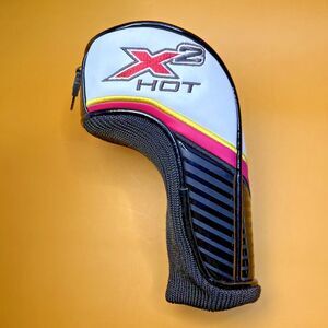 Callaway Ladies X2 Hot Pink Hybrid Headcover With Adjustable Tag